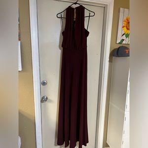 Sorella Vita maroon dress